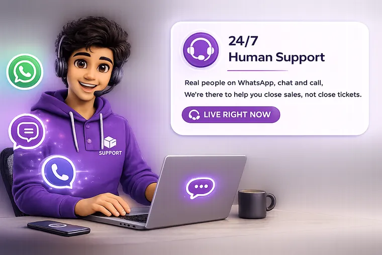Dedicated Human Support