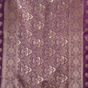 AXONIT Women's Silk Blend Banarasi Jacquard