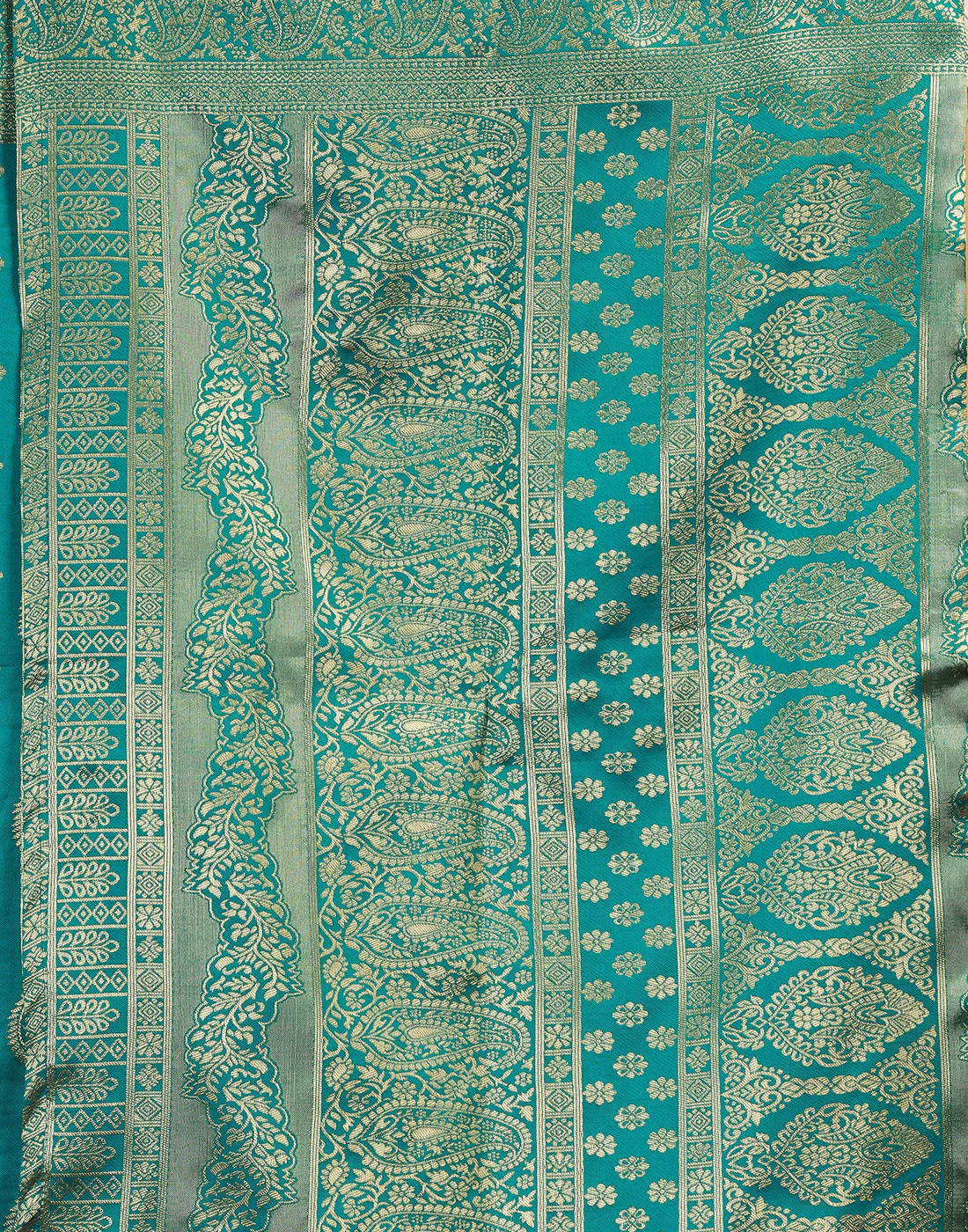 AXONIT Women's Silk Blend Banarasi Jacquard