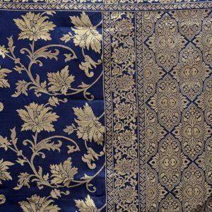 AXONIT Women's Silk Blend Banarasi Jacquard