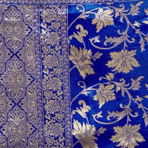 AXONIT Women's Silk Blend Banarasi Jacquard