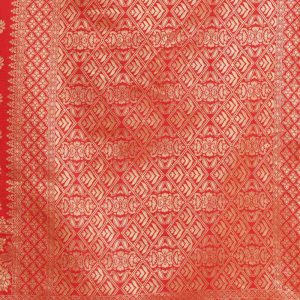 AXONIT Women's Silk Blend Banarasi Jacquard