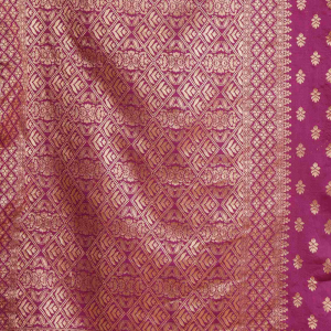 AXONIT Women's Silk Blend Banarasi Jacquard