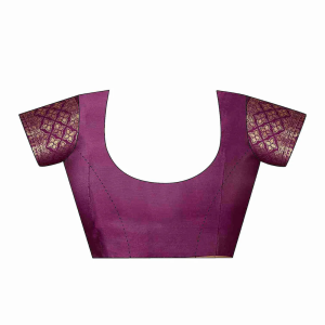 AXONIT Women's Silk Blend Banarasi Jacquard