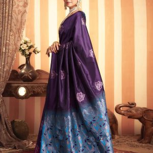 AXONIT Women's Premium Soft Silk Saree with