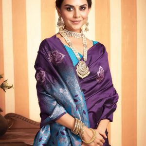 AXONIT Women's Premium Soft Silk Saree with