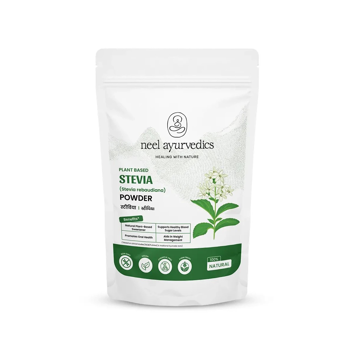 Neel Ayurvedics Stevia Powder - 1000 gm