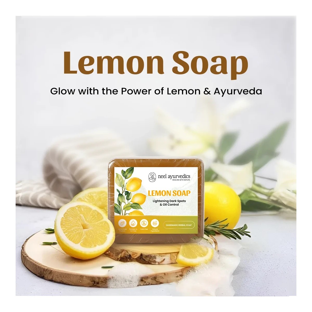 Neel Ayurvedics Lemon Soap
